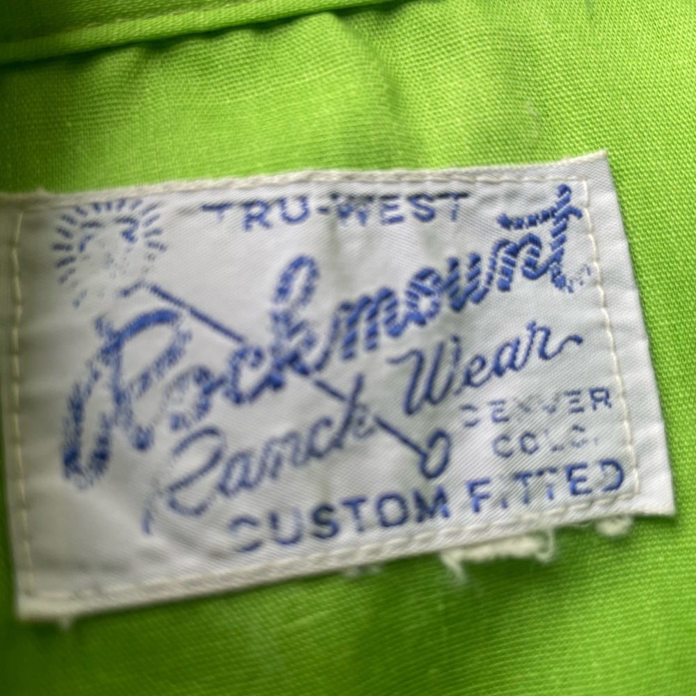 Men’s rockmont ranch wear vintage western shirt. Photos or Halloween. - Picture 2 of 4